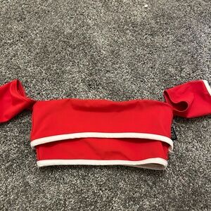Tiger Friday Red and White Mimi crop top Size Child Large